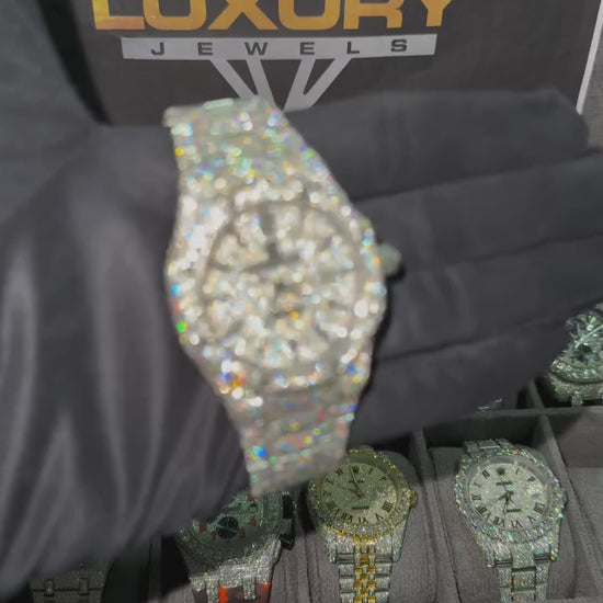 VVS Moissanite Watch 8 video