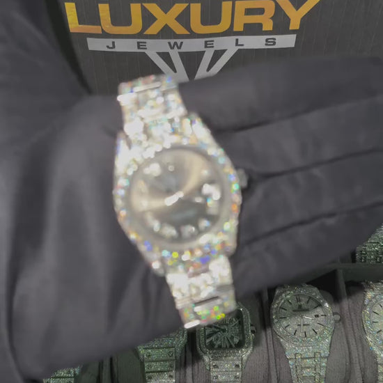 VVS Moissanite Watch 23 video