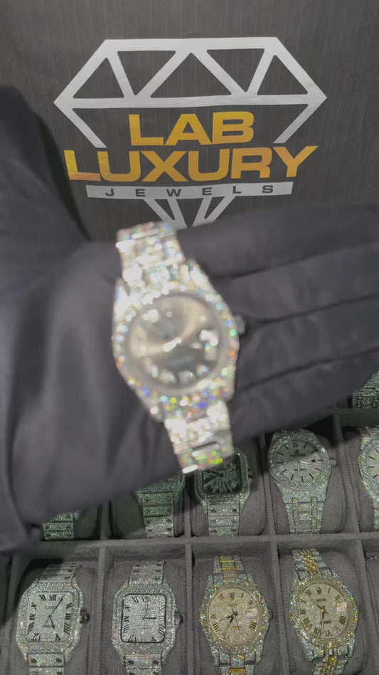 VVS Moissanite Watch 23 video