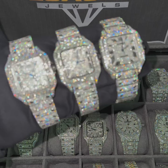 VVS Moissanite Watch 11 video