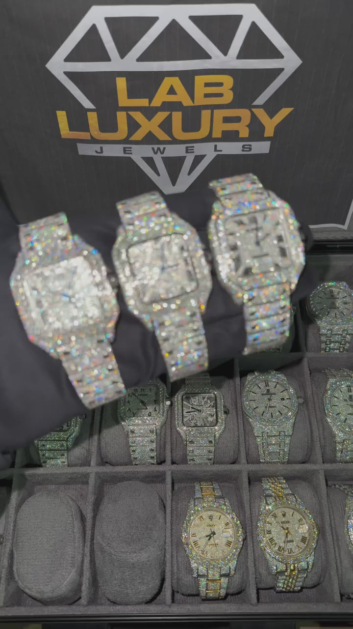 VVS Moissanite Watch 11 video