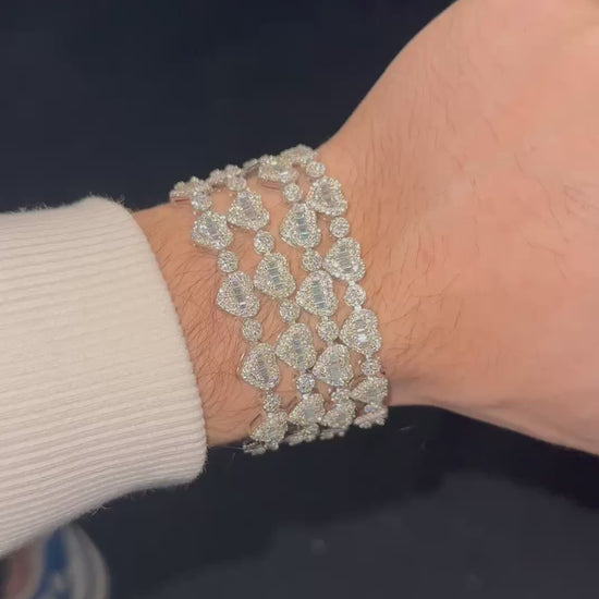 VVS Moissanite Bracelet 5 video
