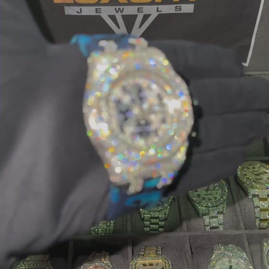 VVS Moissanite Watch 2 video