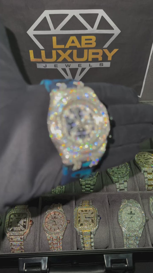 VVS Moissanite Watch 2 video