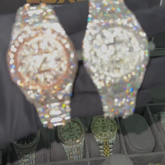 VVS Moissanite Watch 19 video
