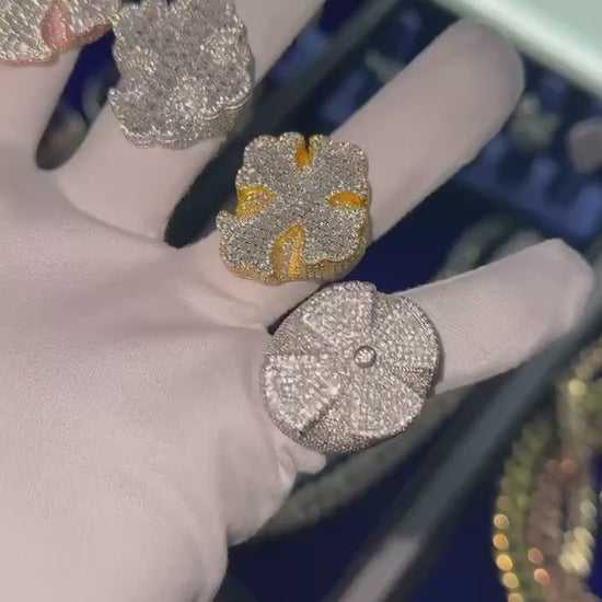 VVS Moissanite Ring 3 video