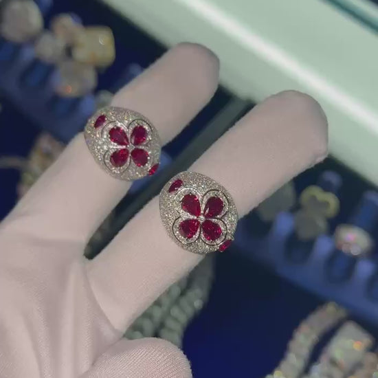 VVS Moissanite Ring 2 video
