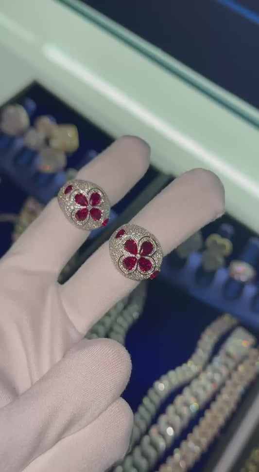 VVS Moissanite Ring 2 video