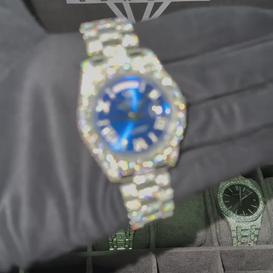 VVS Moissanite Watch 31 video