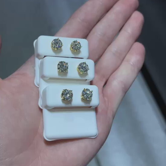 VVS Moissanite Earrings 4 video