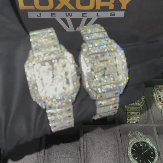 VVS Moissanite Watch 7 video