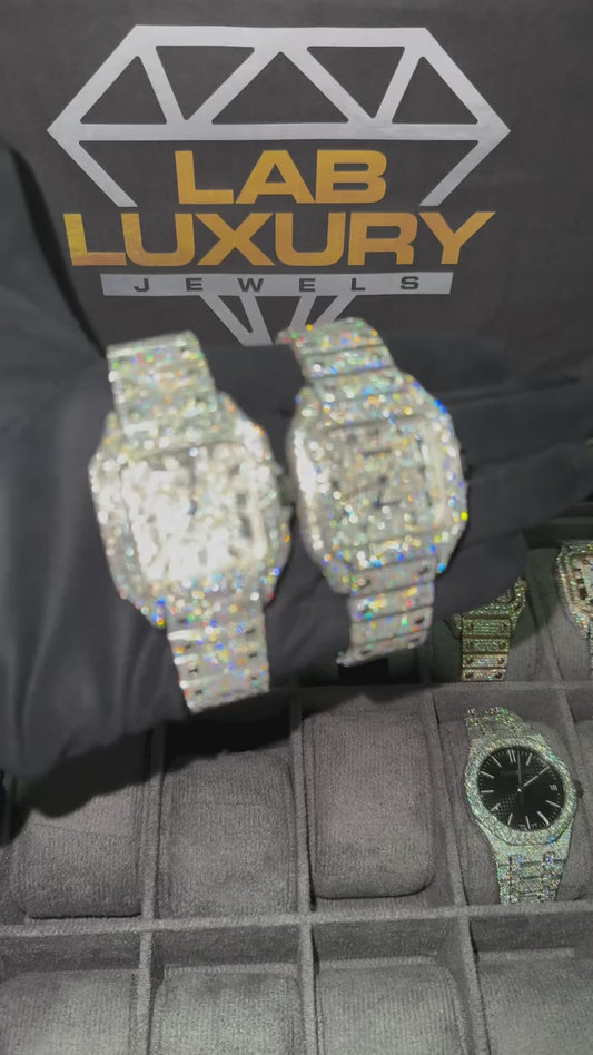 VVS Moissanite Watch 7 video