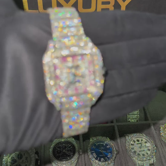 VVS Moissanite Watch 30 video