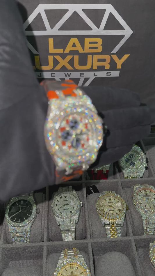 VVS Moissanite Watch 14 video