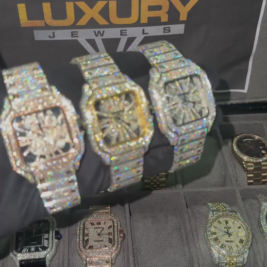 VVS Moissanite Watch 29 video