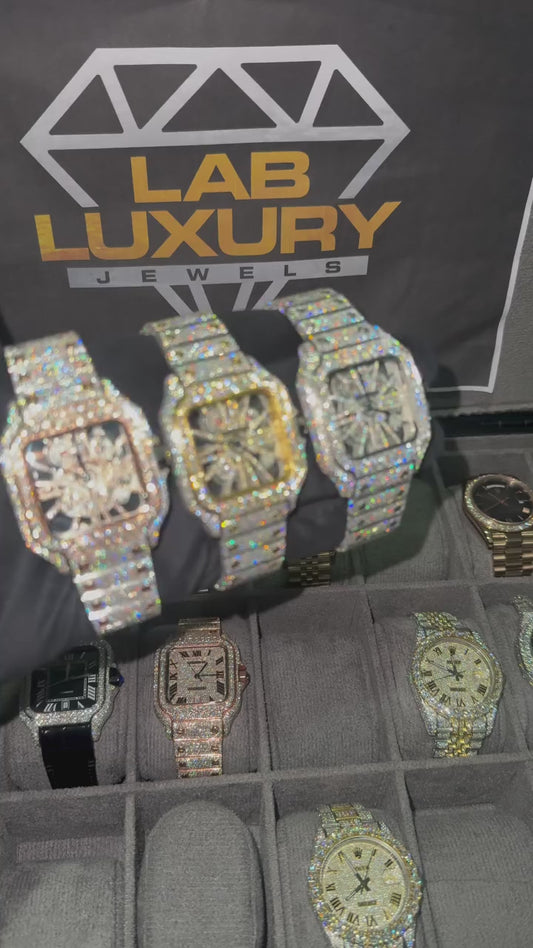 VVS Moissanite Watch 29 video
