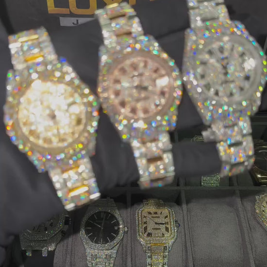 VVS Moissanite Watch 5 video