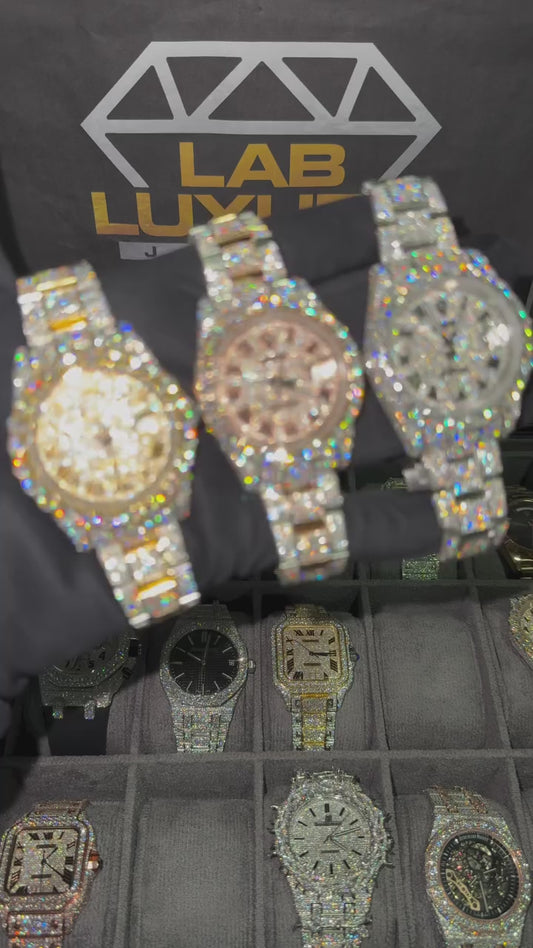 VVS Moissanite Watch 5 video