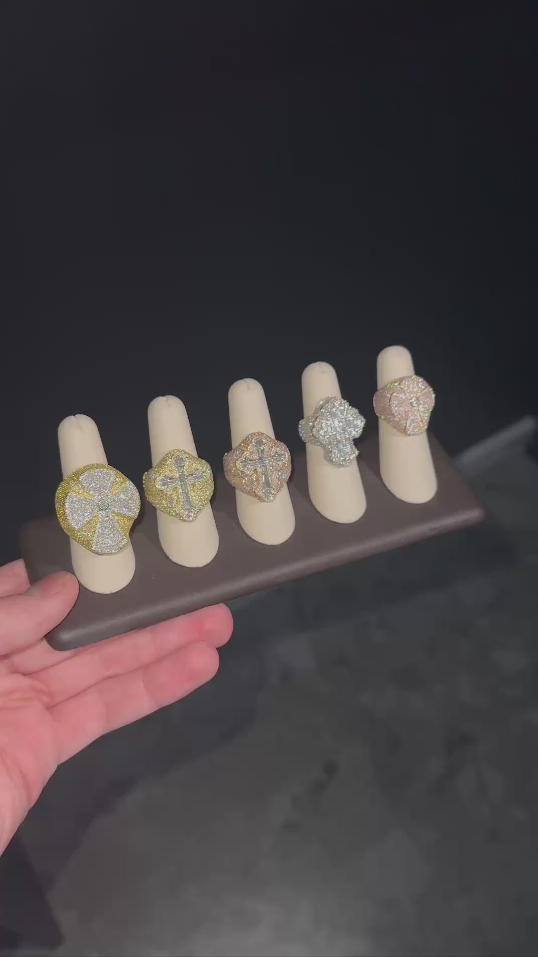 VVS Moissanite Ring 8 video