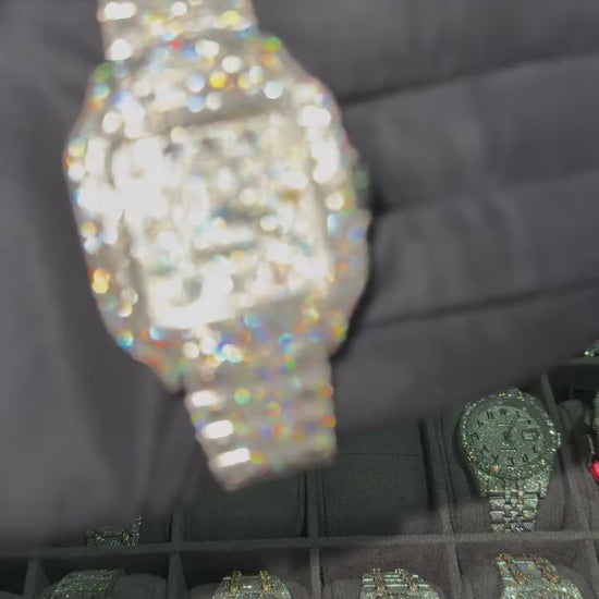 VVS Moissanite Watch 12 video