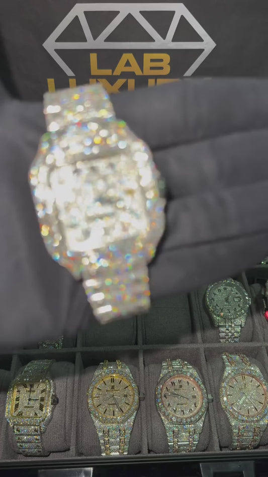 VVS Moissanite Watch 12 video