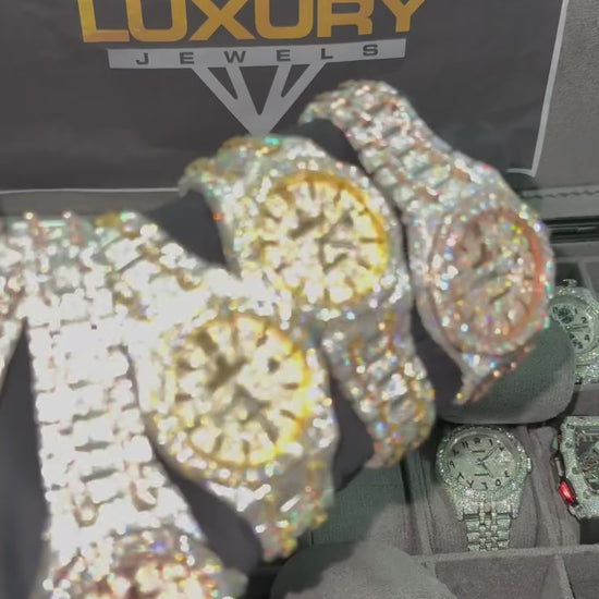 VVS Moissanite Watch 15 video