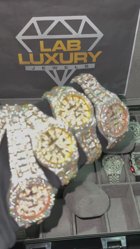 VVS Moissanite Watch 15 video