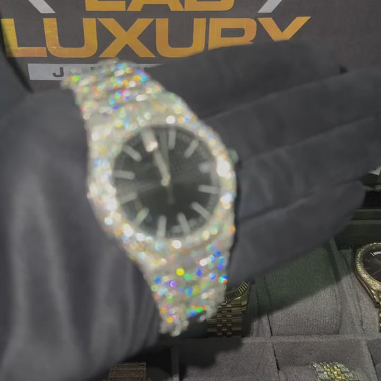 VVS Moissanite Watch 6 video