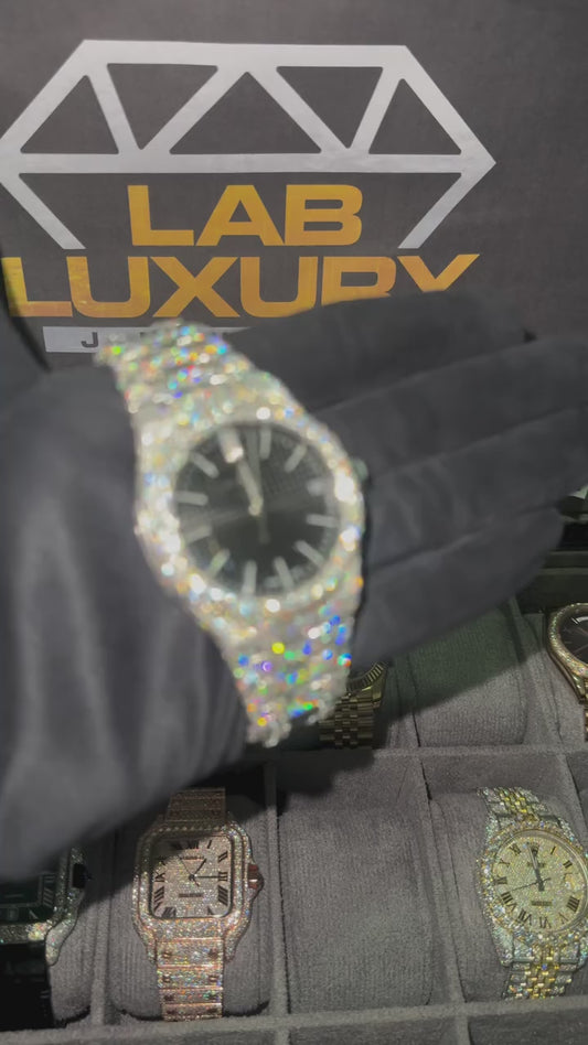 VVS Moissanite Watch 6 video