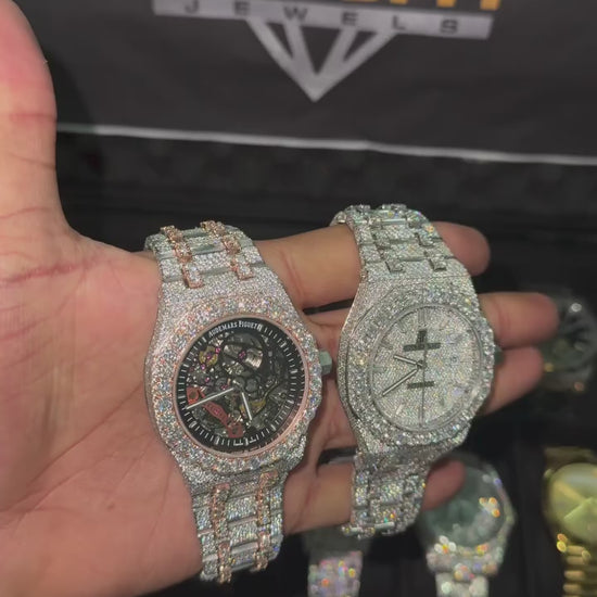 VVS Moissanite Watch 9 video