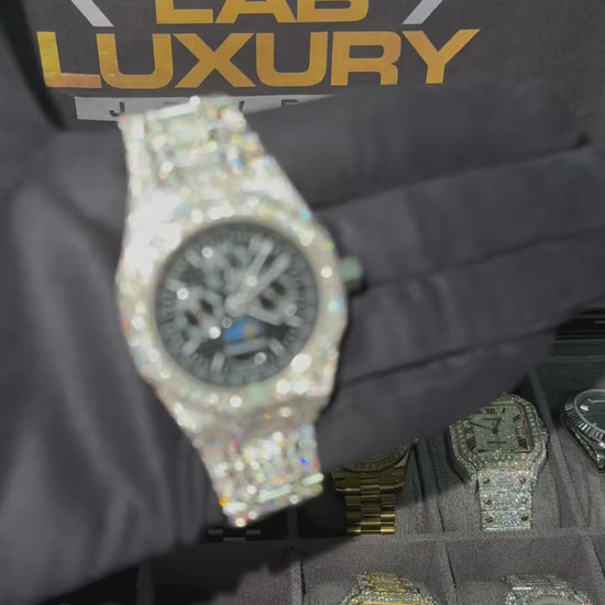 VVS Moissanite Watch 24 video