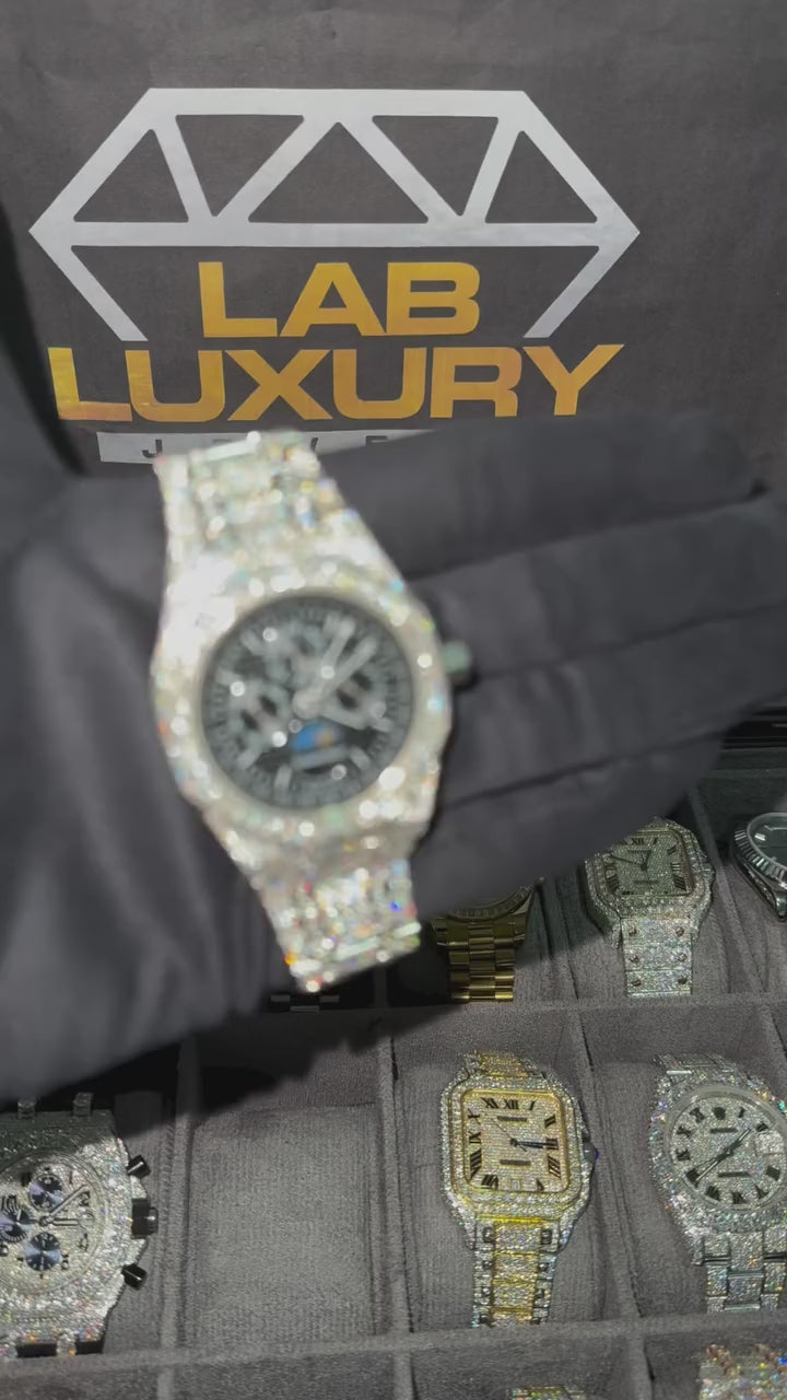 VVS Moissanite Watch 24 video