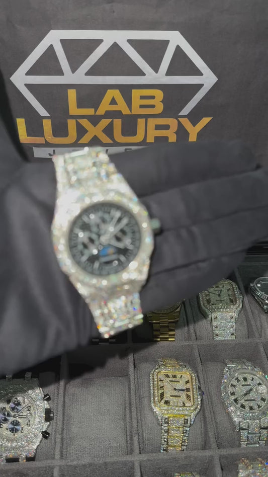 VVS Moissanite Watch 24 video