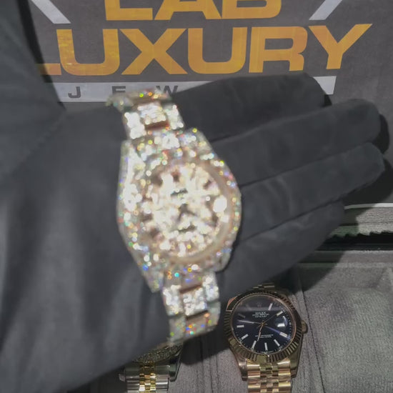 VVS Moissanite Watch 10 video