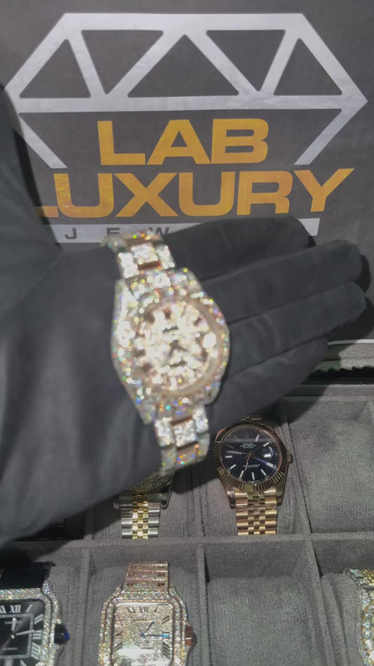 VVS Moissanite Watch 10 video