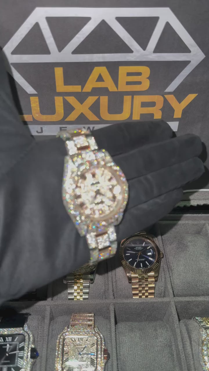 VVS Moissanite Watch 10 video