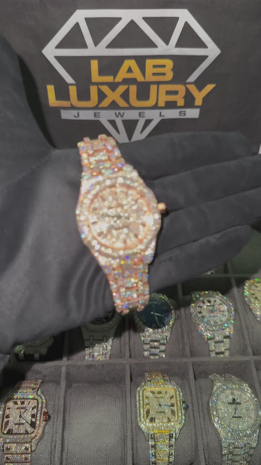 VVS Moissanite Watch 26 video
